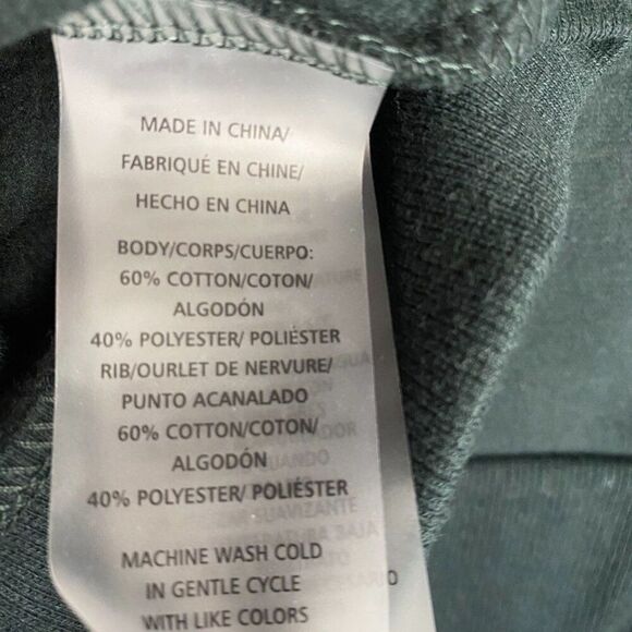 Betsey Johnson Stay Wild Sweatshirt Womens Small Gold Green Pullover Athleisure - Picture 7 of 7